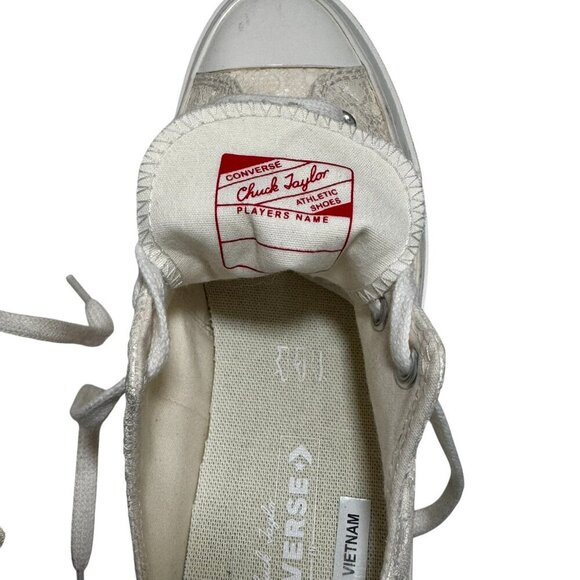 Chuck 70 Low Top Lace Sneakers Vintage White Women's size 10 NEW - Picture 6 of 6